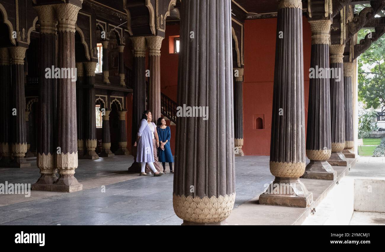 Tipu Sultan Palace, bengaluru, Indien Stockfoto
