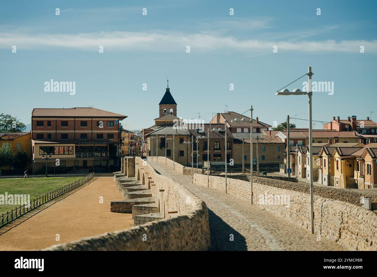 Römische Brücke bei Ponte de Lima in Portugal. Hochwertige Fotos Stockfoto