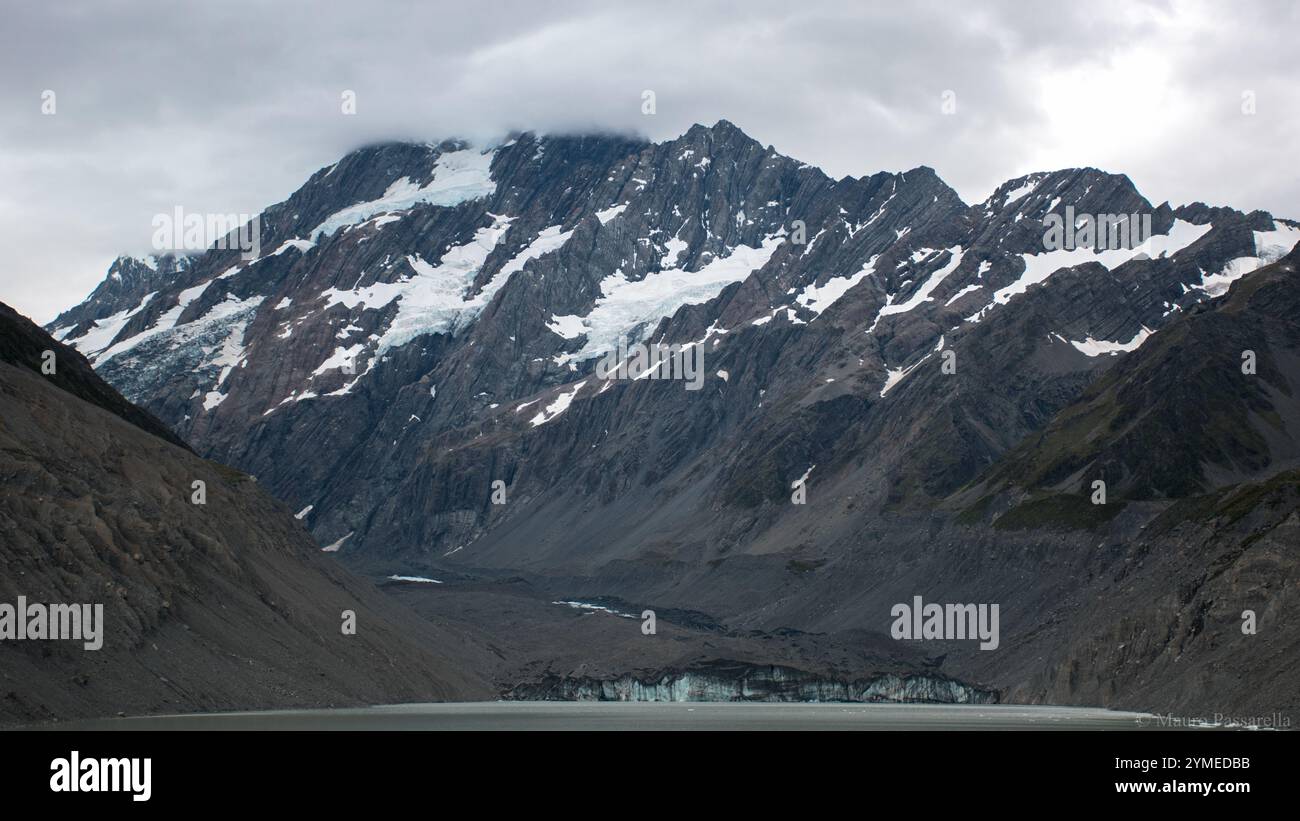 Landschaften rund um Wanaka, Mt. Cook & Tekapo Lake, Südinsel, Neuseeland. Stockfoto