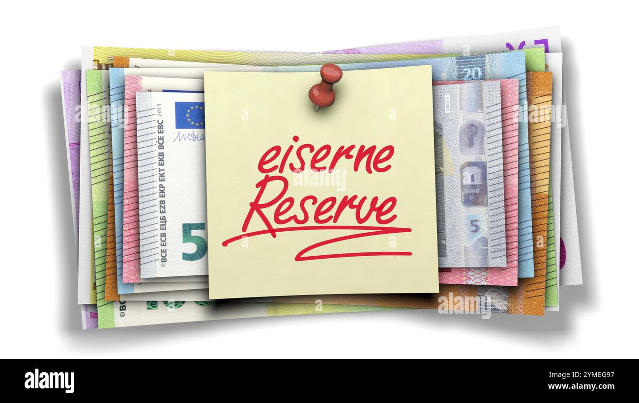Symbolisches Bild zum Thema Nestei, Rettung, Reserven usw. Stockfoto