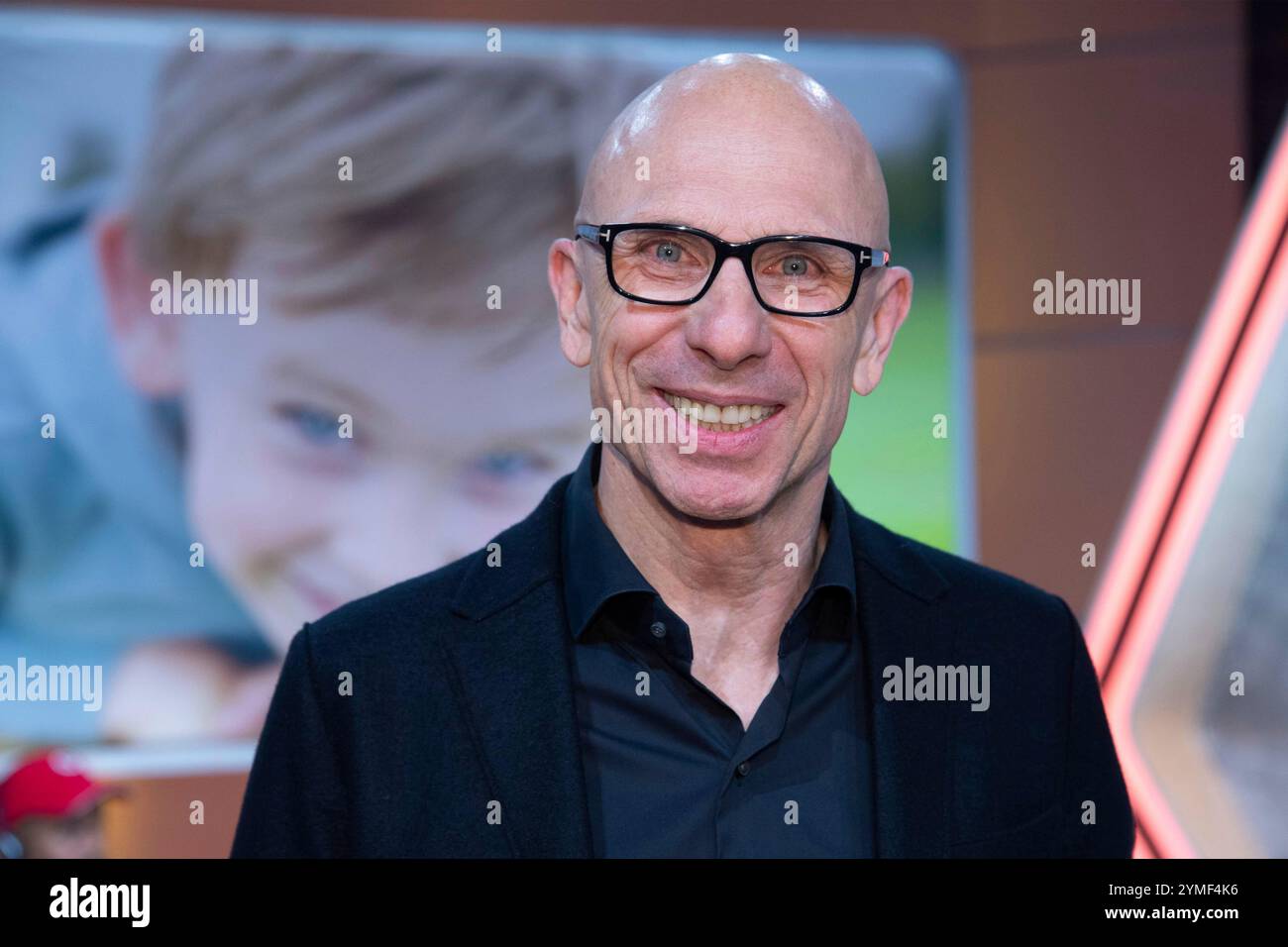 Huerth, Deutschland. November 2024. Jorg LOEHR, Jorg Lohr, Mediencoach, Autor, 29. RTL Spendenmarathon „We Help Children“, Fernsehen, 21-22.11.2024 in Hürth, Deutschland, Credit: dpa/Alamy Live News Stockfoto