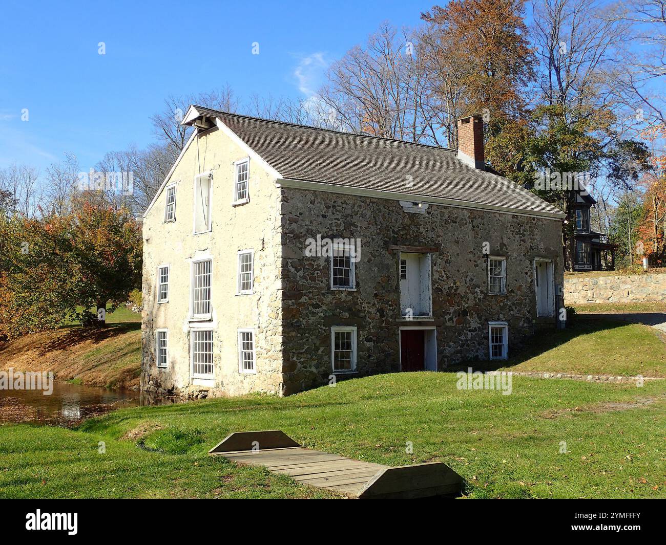 Gemischtwarenladen Waterloo Village NJ Park Wanderung Stockfoto