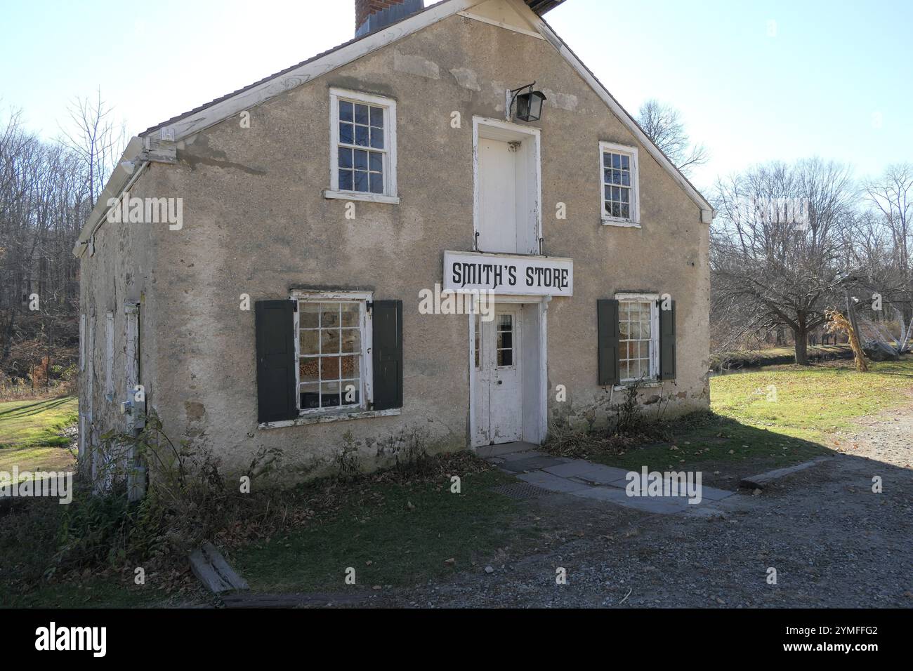 New Jersey New York Barns beherbergt Kunstflugzeuge für Lebensmittel Stockfoto