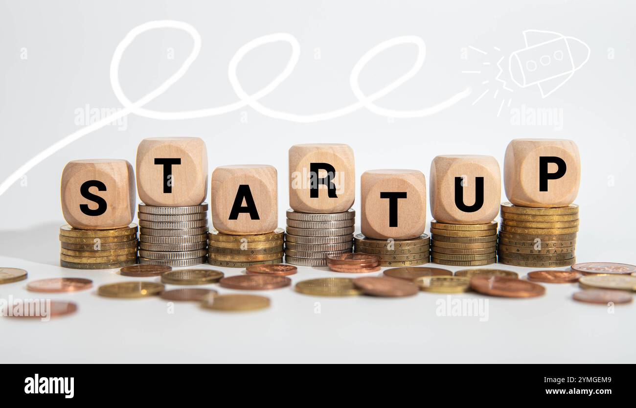 Start-up-Unternehmenskonzept Stockfoto