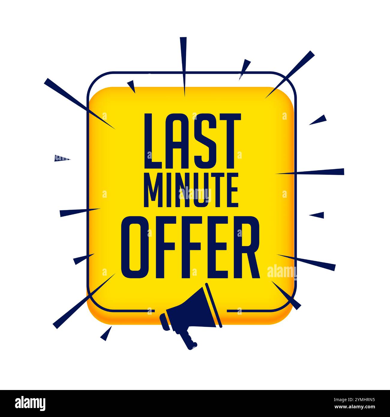 Last-Minute-Angebot Hintergrund für festliche Jahreszeit Vektor Stock Vektor