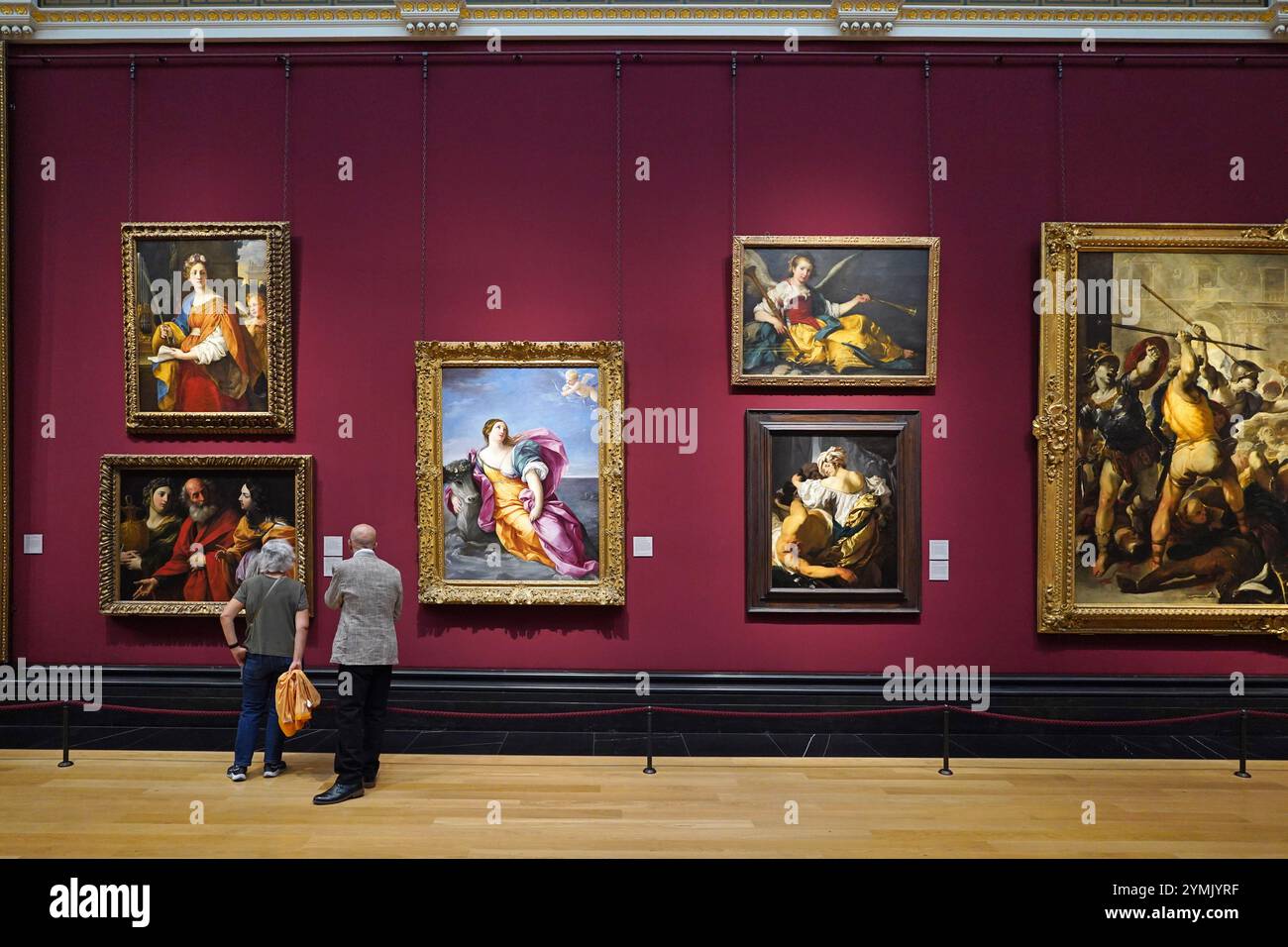 National Gallery of Art, Gemälde von Old Masters National Gallery of Art, Gemälde von Old Masters Stockfoto