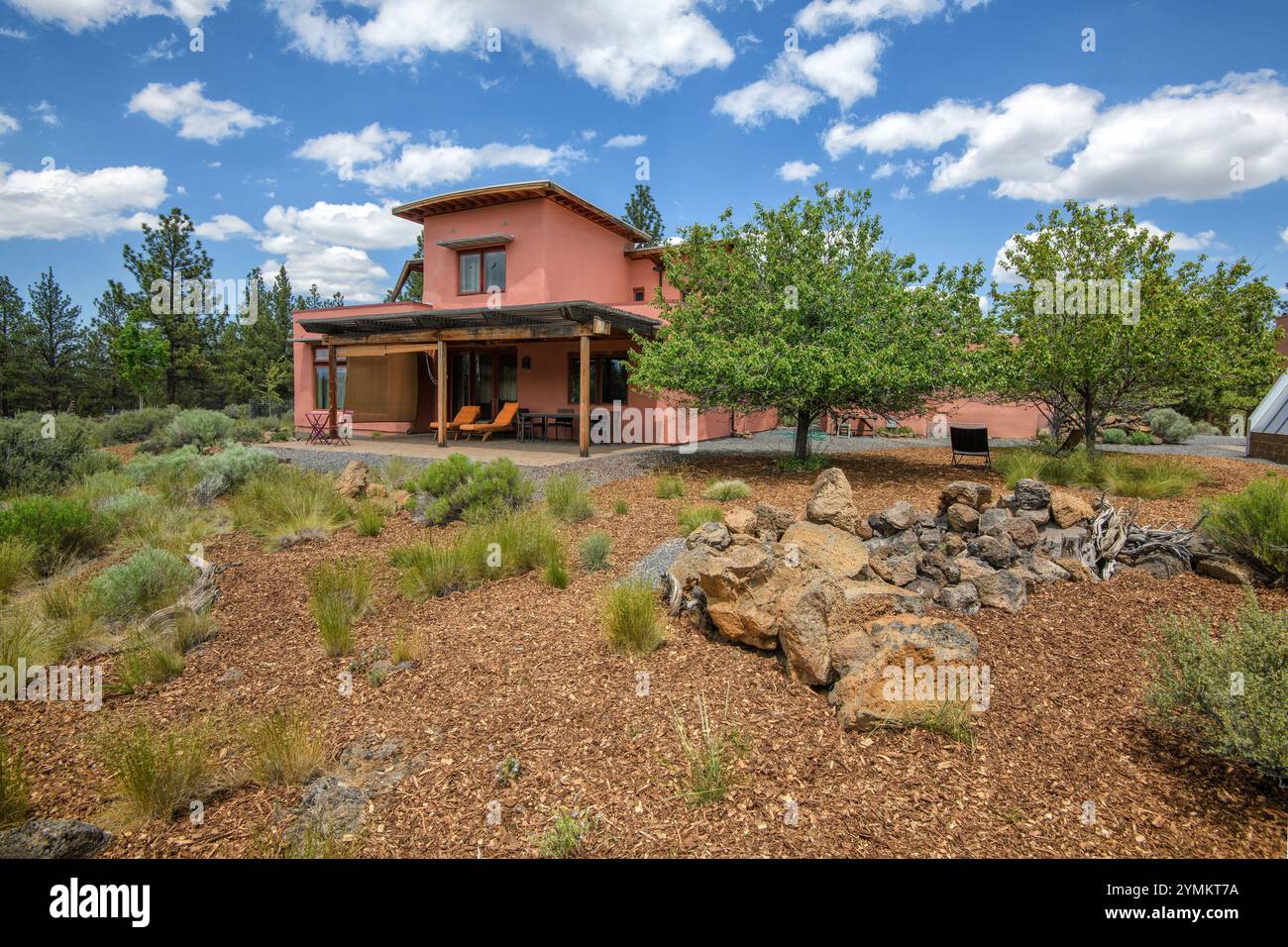 USA, Oregon, Bend, Rancho Las Hierbas, Stockfoto