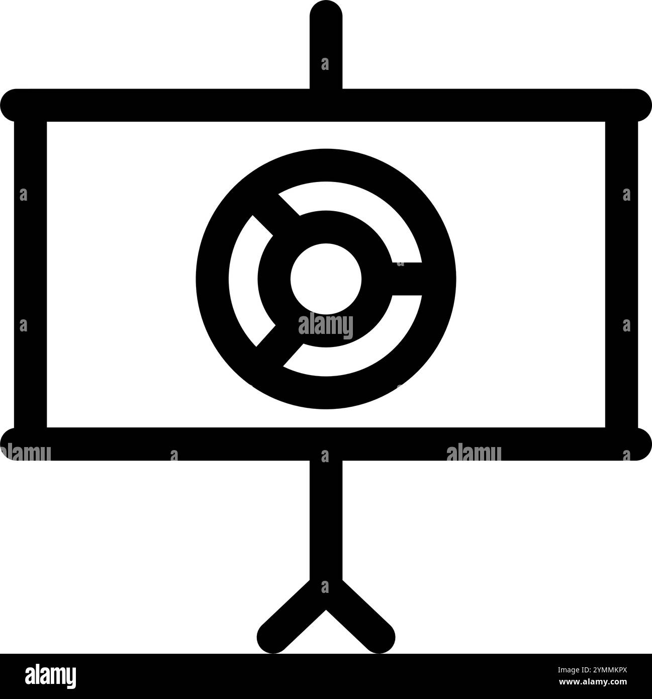Symbol für Wachstumspräsentation - Symbol für Wachstumspräsentation von Profitunternehmen Stock Vektor