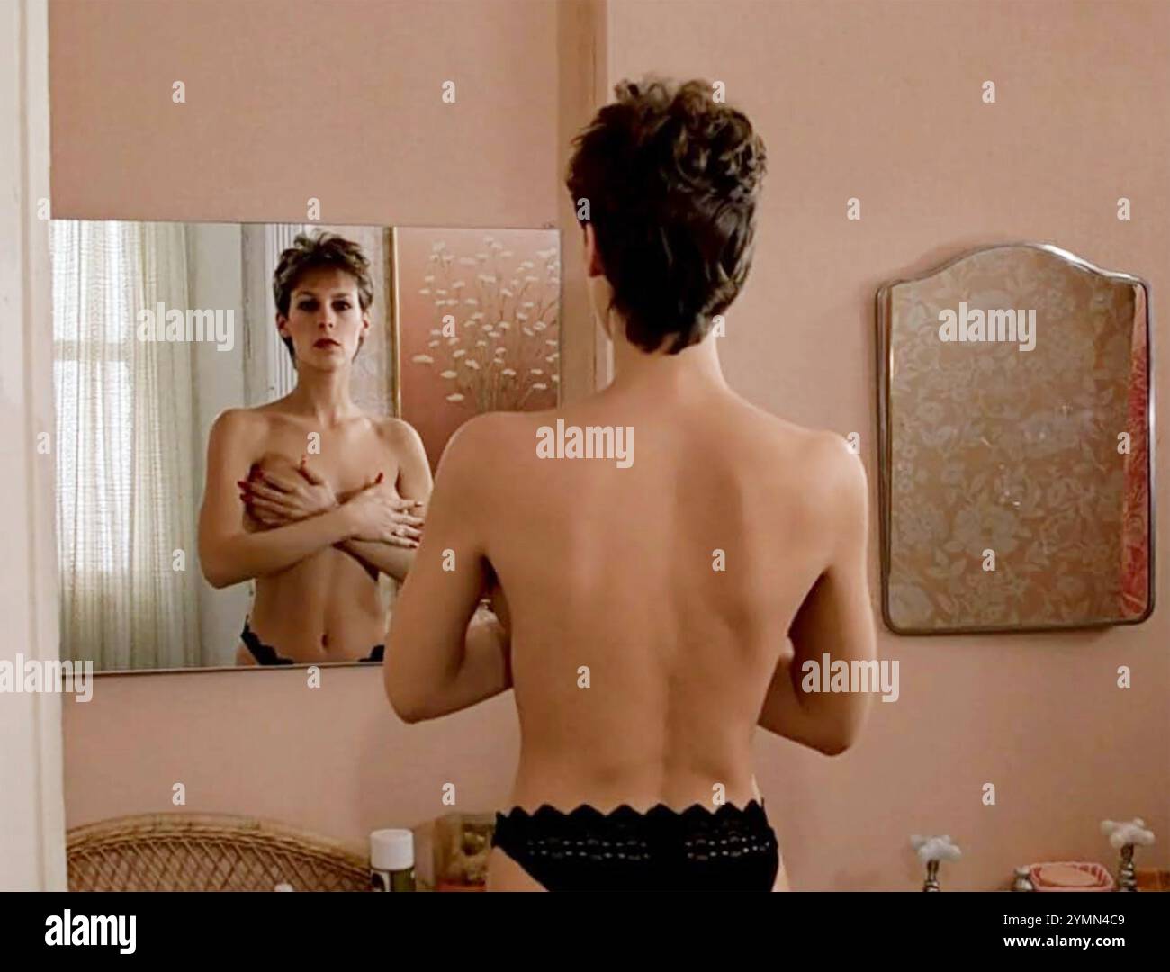 Trading places 1983 jamie lee curtis Fotos und Bildmaterial in