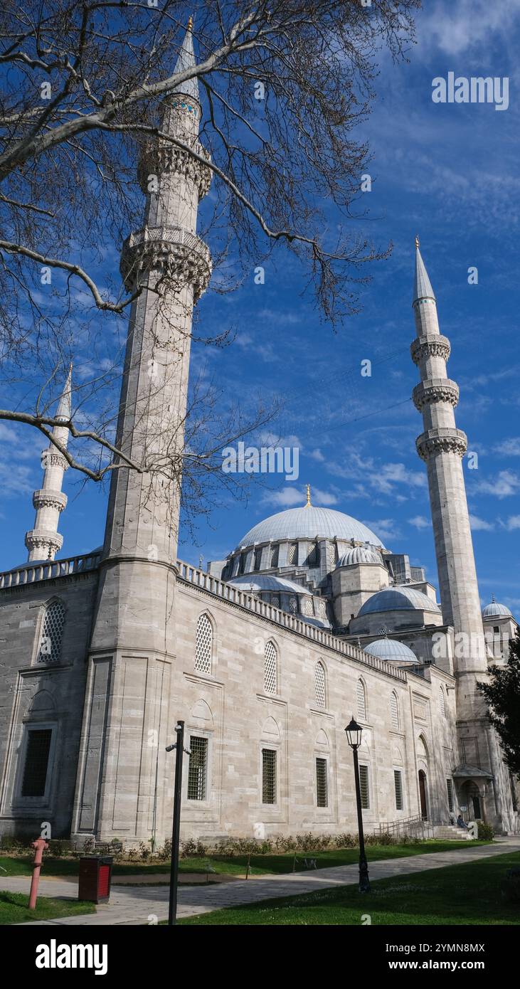 Süleymaniye-Moschee in Istanbul, Türkei Stockfoto