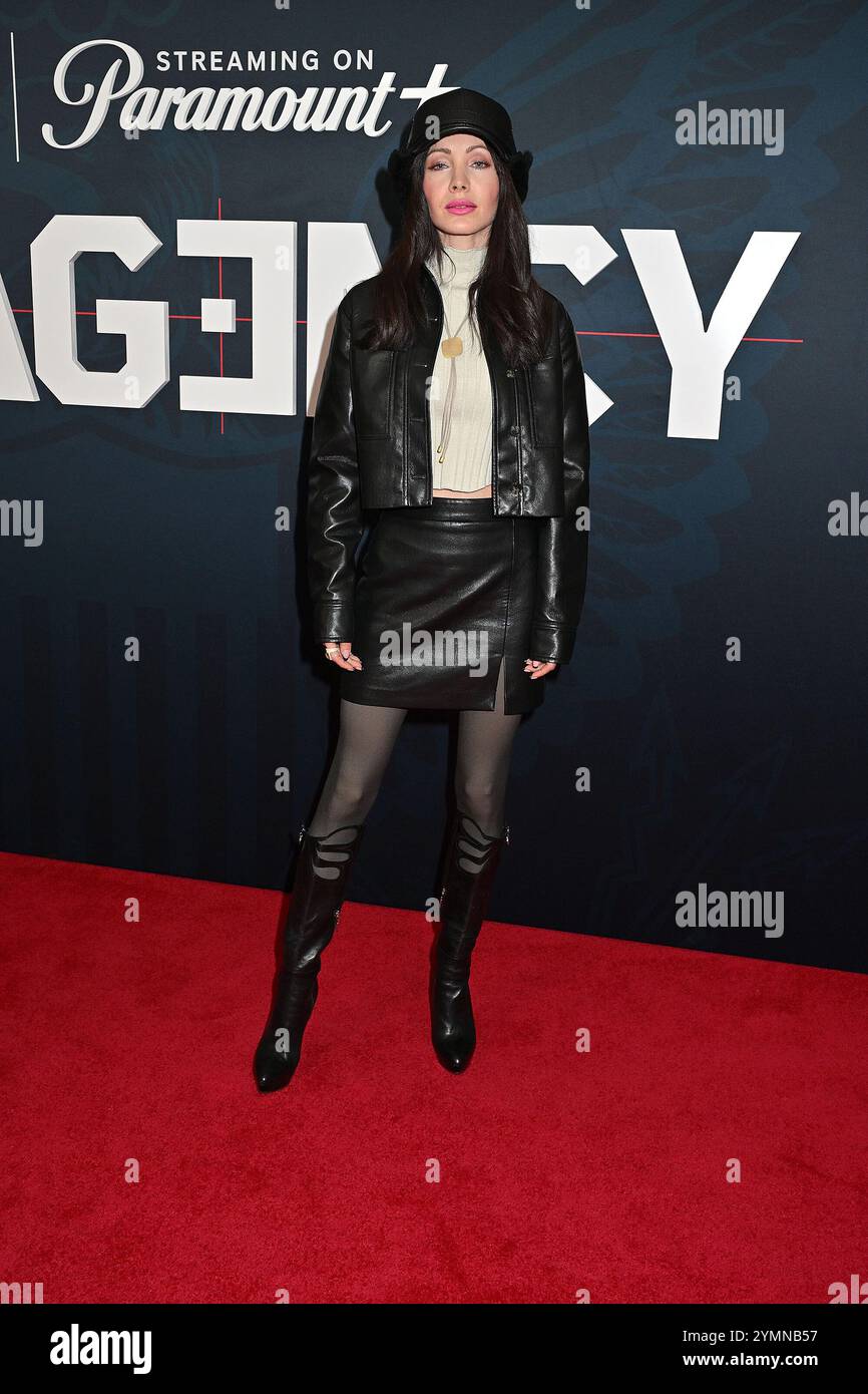 Ksenia Solo nimmt am 21. November 2024 an der Premiere der Agentur New York im MOMA in New York, New York, USA Teil. Robin Platzer/ Twin Images/ Credit: SIPA USA/Alamy Live News Stockfoto