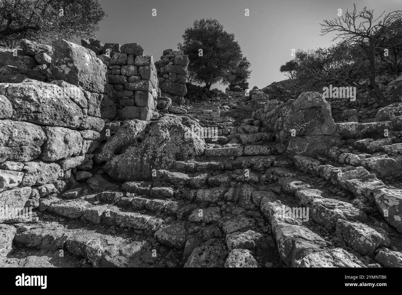 Antike Stätte von Lato in der Nähe von Kritsa Stockfoto