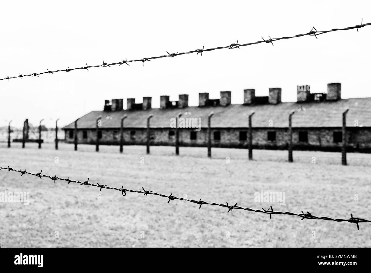 Polen, Oswiecim. Birkenau Camp Stockfoto