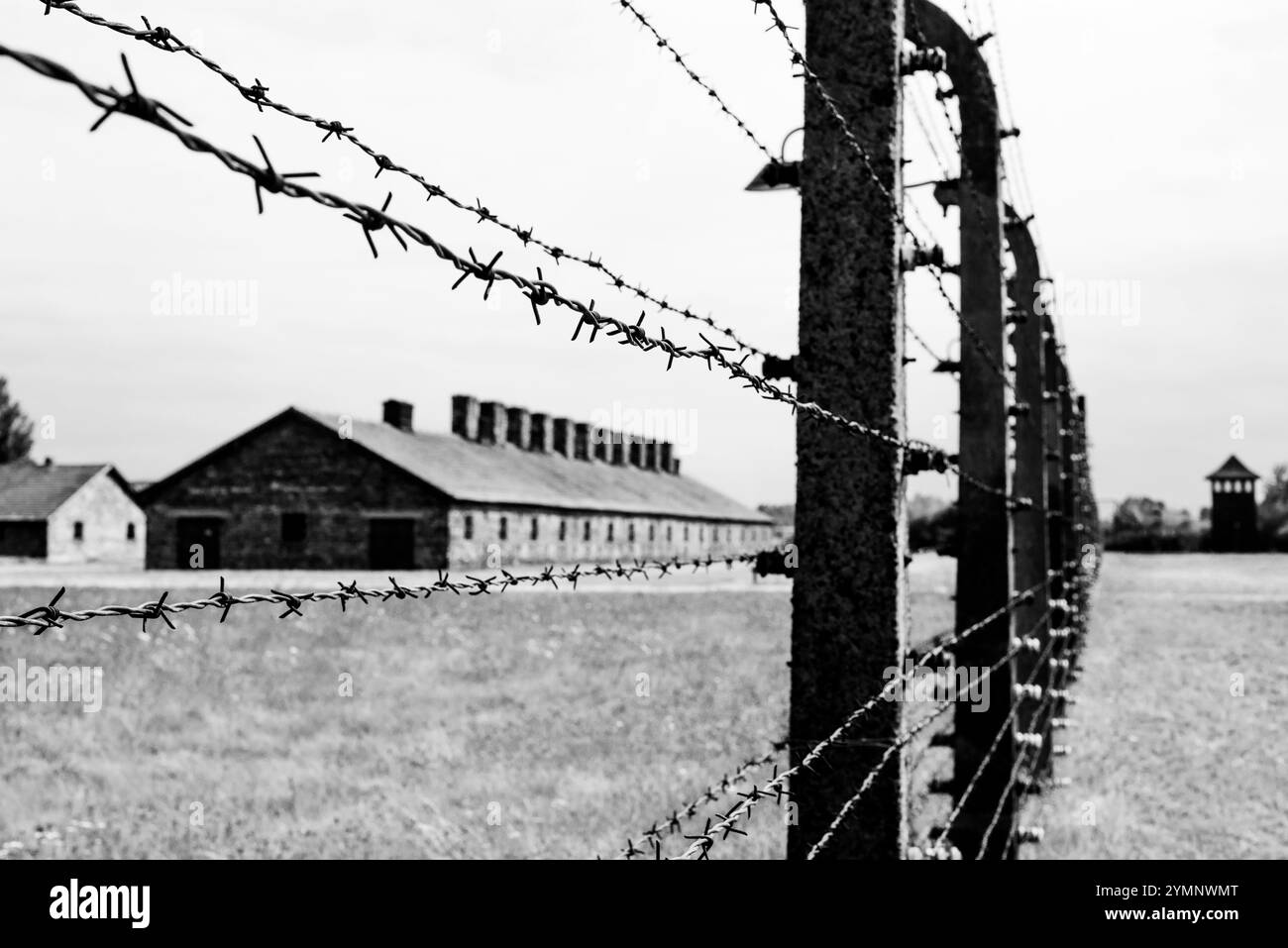 Polen, Oswiecim. Birkenau Camp Stockfoto