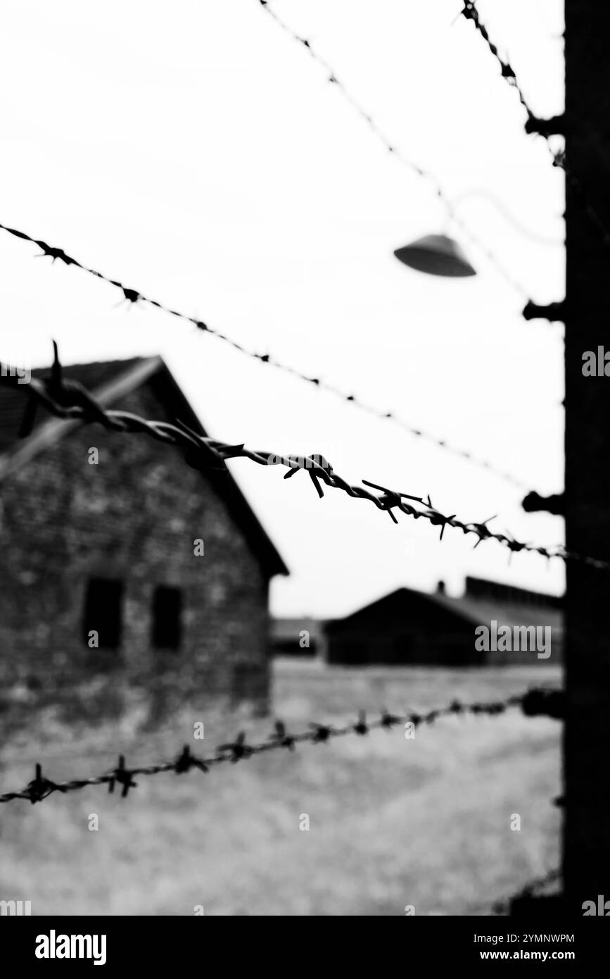 Polen, Oswiecim. Birkenau Camp Stockfoto