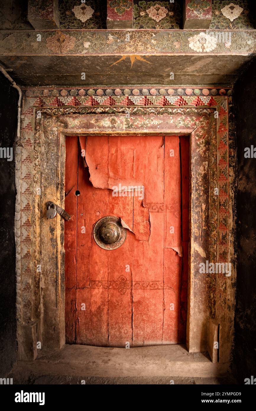 Das Thiksey-Kloster in Ladakh, Indien Stockfoto