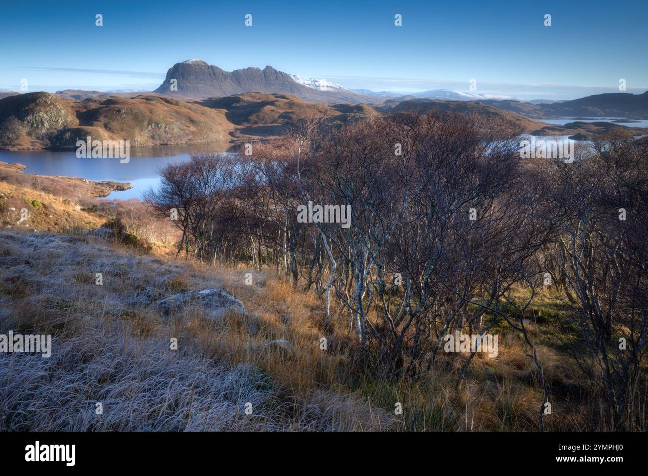 Suilven in den Assynt Ares in Nordschottland Stockfoto