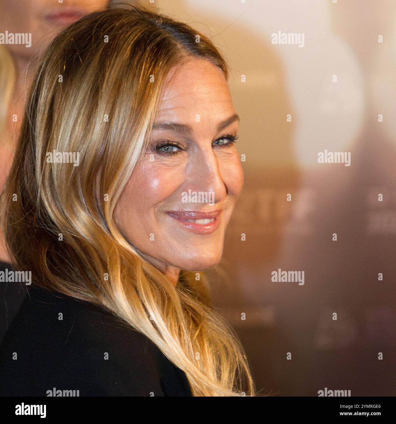 Turin, Italien. November 2024. Die US-amerikanische Schauspielerin Sarah Jessica Parker auf dem roten Teppich des Torino Film Festival 2024 Eröffnungsveranstaltung Credit: Marco Destefanis/Alamy Live News Stockfoto