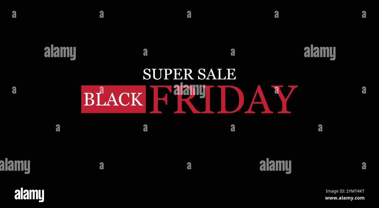 Black Friday Madness Machen Sie sich mit unserem exklusiven Banner bereit Stock Vektor