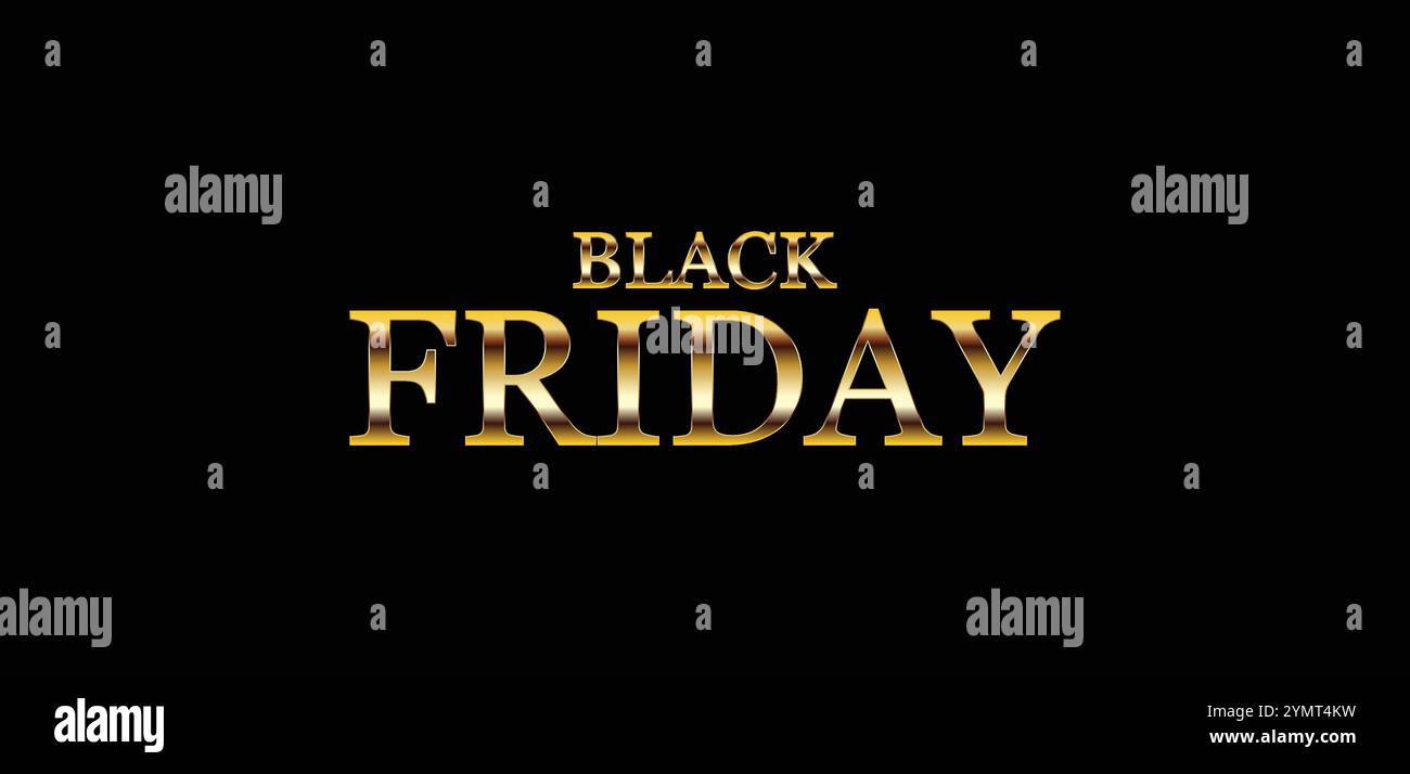 Black Friday Madness Machen Sie sich mit unserem exklusiven Banner bereit Stock Vektor