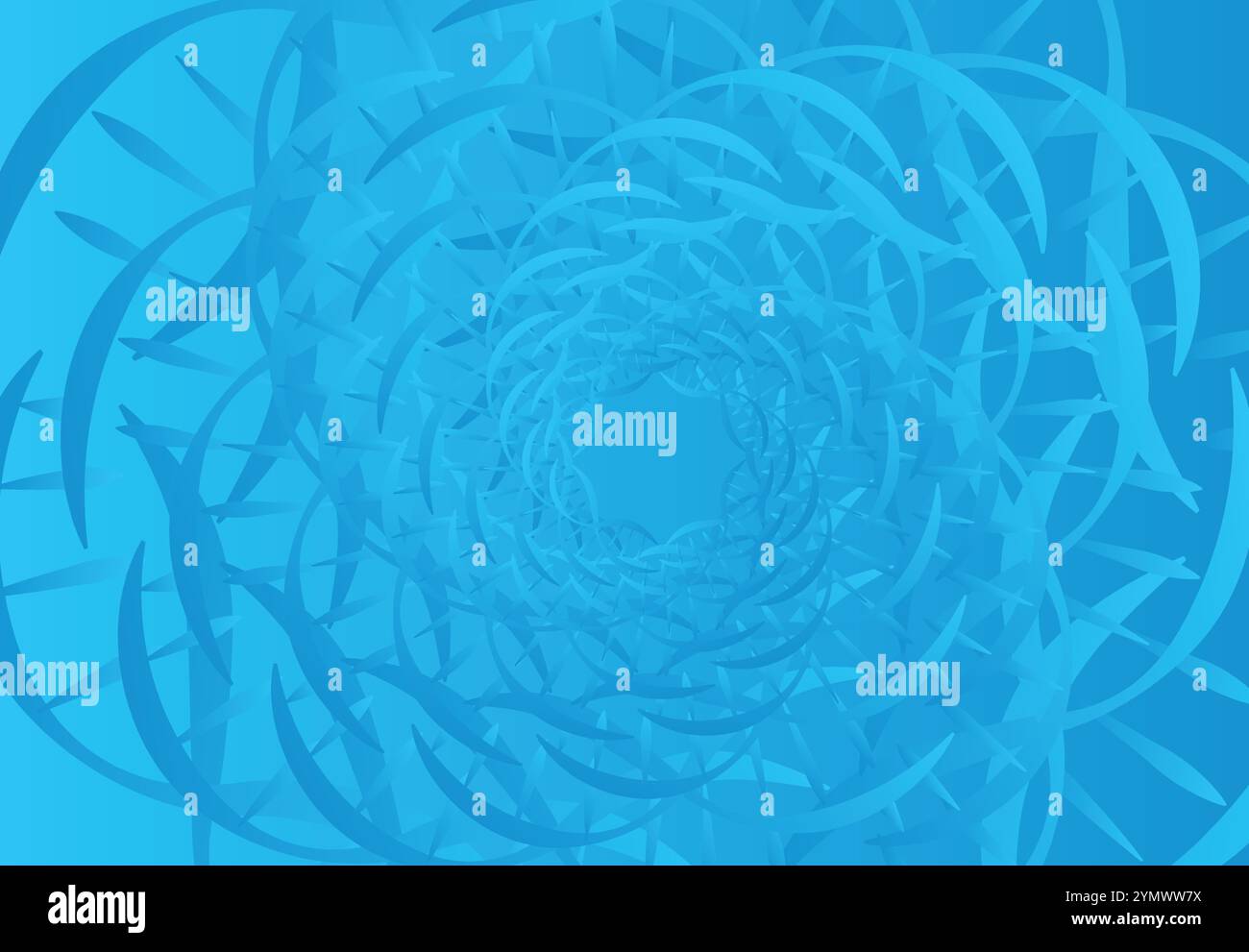 ABSTRAKTER HERZFÖRMIGER DNA-HINTERGRUND Stock Vektor