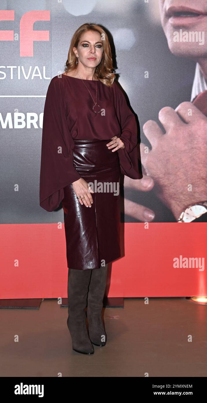 Turin, Italien. November 2024. Turin, Italien Turin Film Festival 42Tff 2024 im Foto:Claudia Gerini Credit: Independent Photo Agency Srl/Alamy Live News Stockfoto