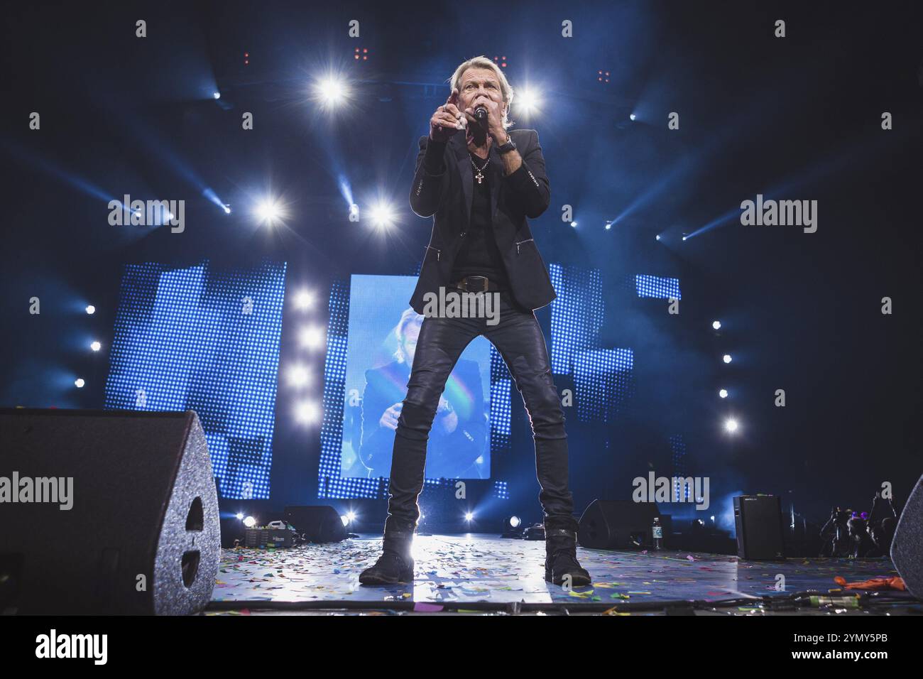 Matthias Reim bei der Schlagernacht des Jahres live auf der Original Tour in der Berliner Uber Arena am 16. November 2024 Stockfoto