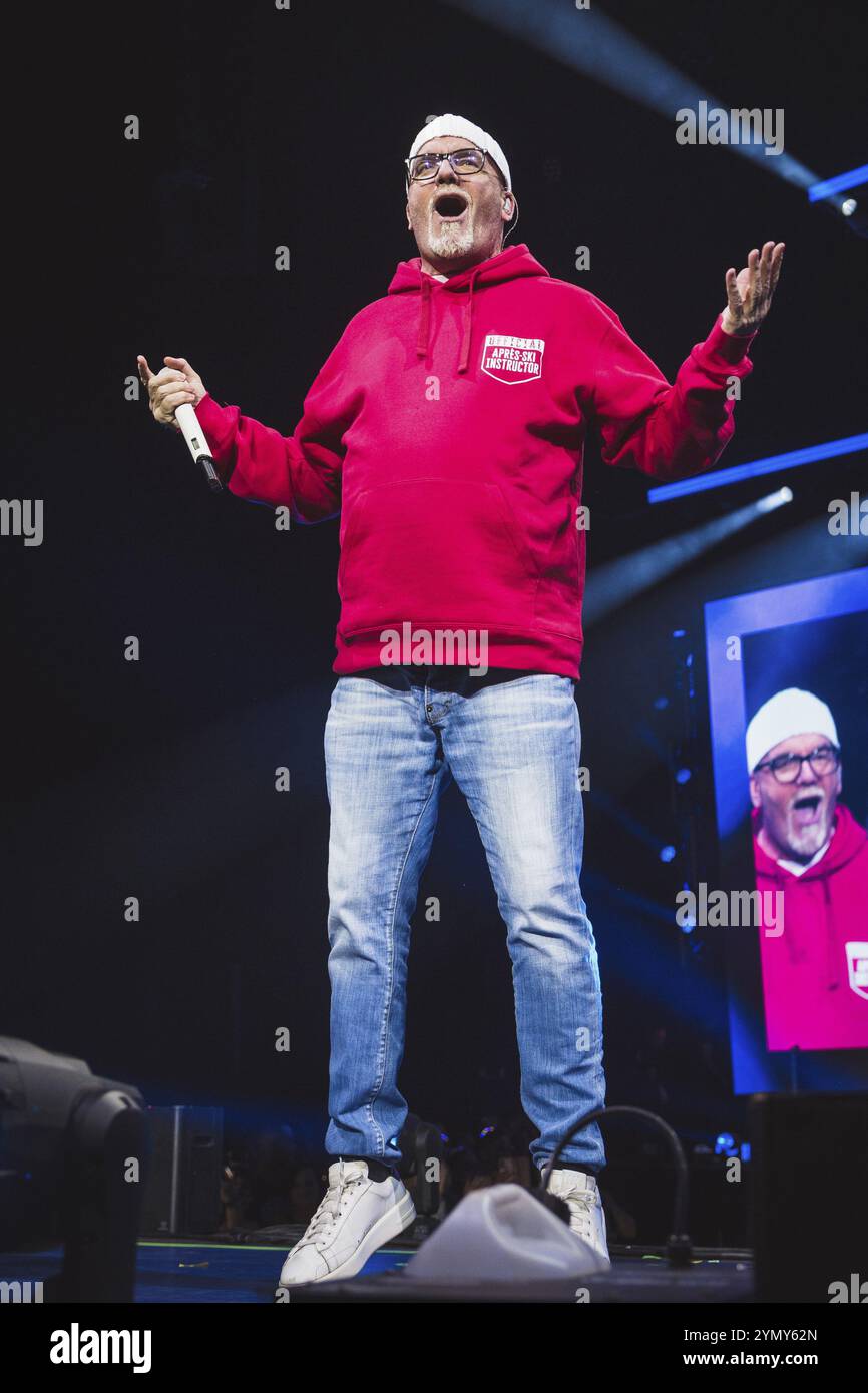 DJ Oetzi bei der Schlagernacht des Jahres live auf der Original Tour in der Berliner Uber Arena am 16. November 2024 Stockfoto