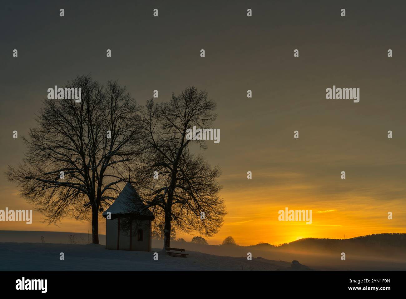 Schweiz, Baselland, Baselbiet, Brislach, Brislach BL, Kapelle, Fichtenhof, Kapelle Fichtenhof, Laufental, Laufen, Wahlen bei Laufen, Wahlen BL Stockfoto