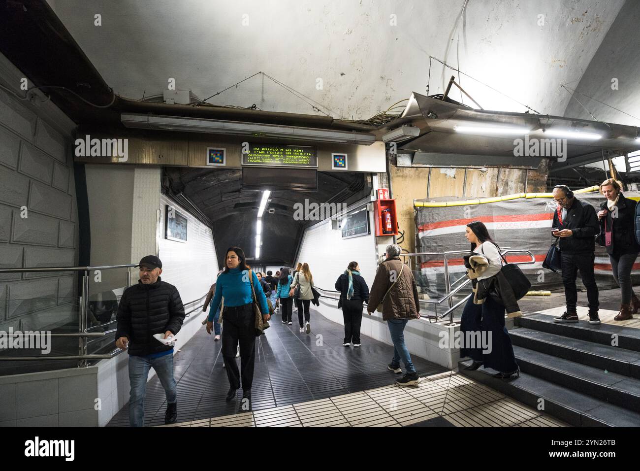 Placa Espanya Interchange Stockfoto