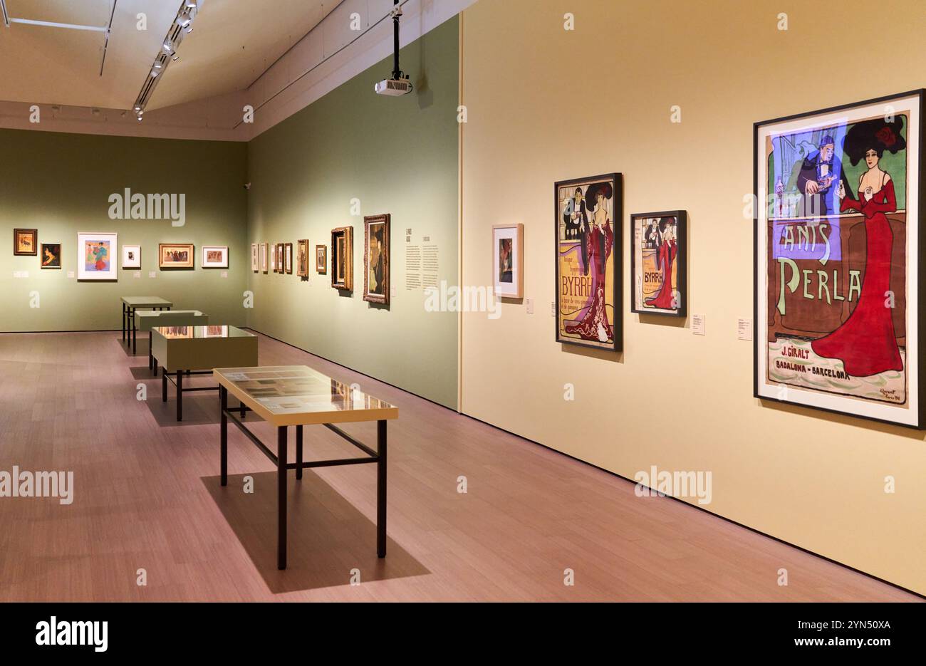 Eveli Torent, (1876-1940), zwischen Els Quatre GATS und Freimaurerei, MNAC, Museu Nacional D’Art de Catalunya, Barcelona, Spanien Stockfoto