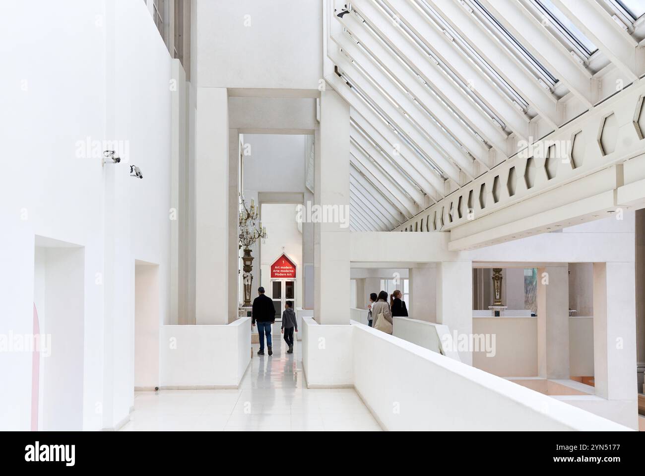 MNAC, Museu Nacional D’Art de Catalunya, Barcelona, Spanien Stockfoto