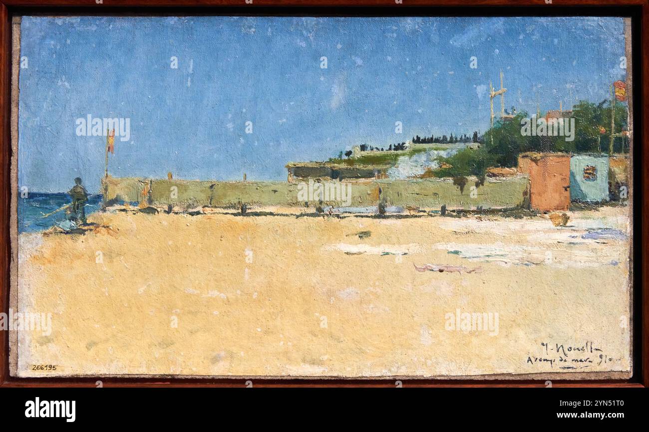 Arenys de Mar, 1891, Isidre Nonell (Barcelona, 1872-1911), MNAC, Museu Nacional D’Art de Catalunya, Barcelona, Spanien Stockfoto