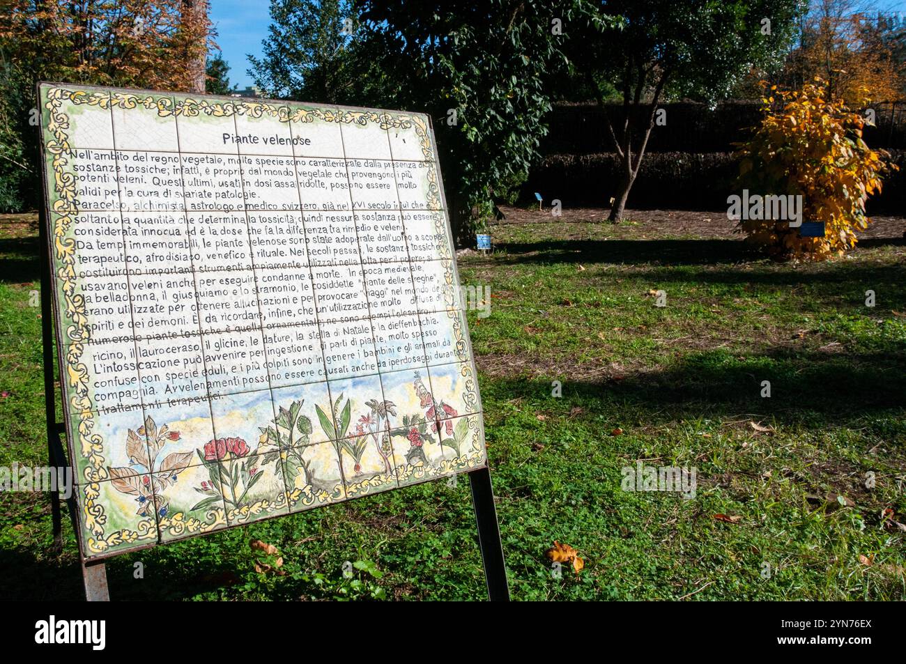Königlicher botanischer Garten von Neapel Stockfoto
