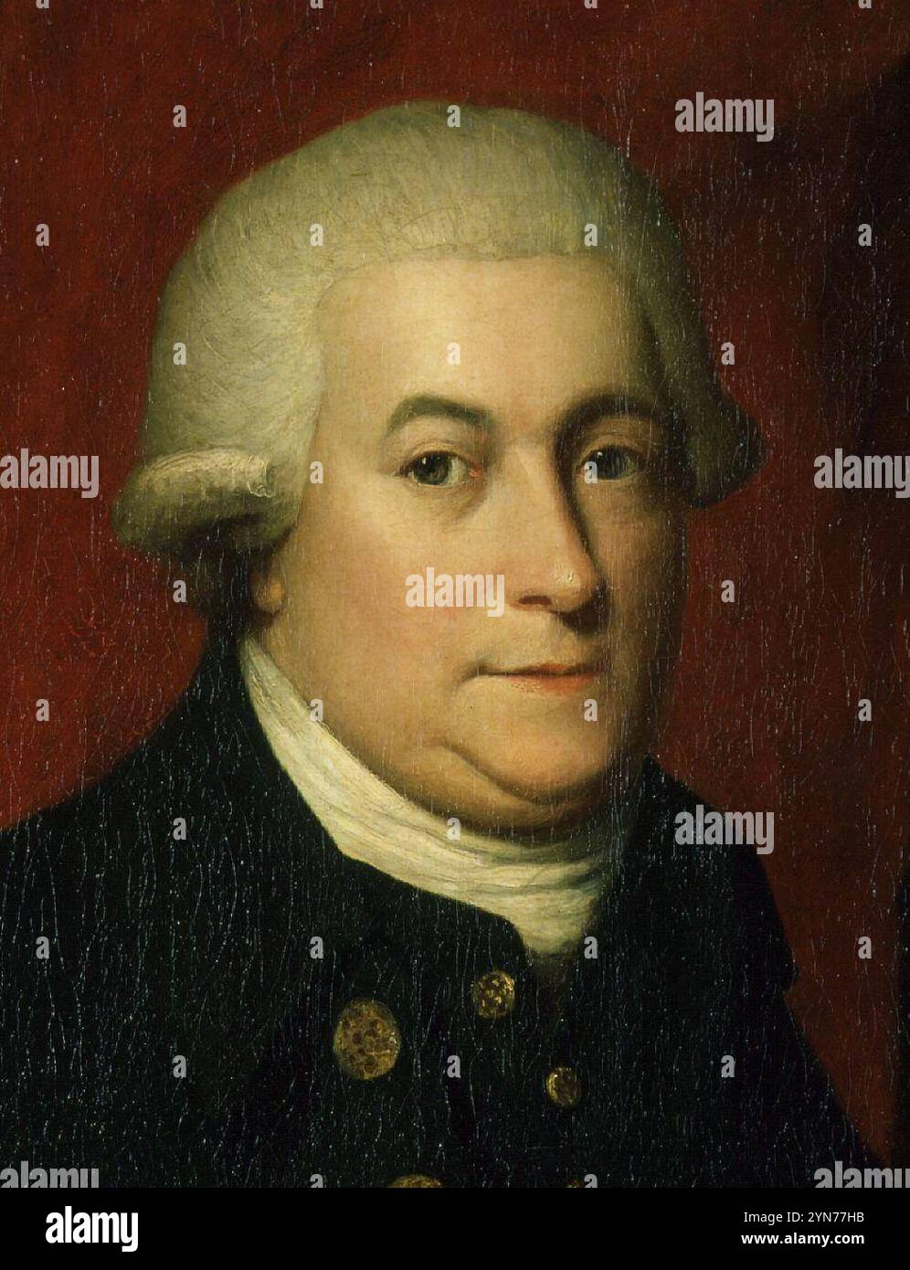 George Vancouver, Captain George Vancouver (1757–1798) Offizier der britischen Royal Navy Stockfoto