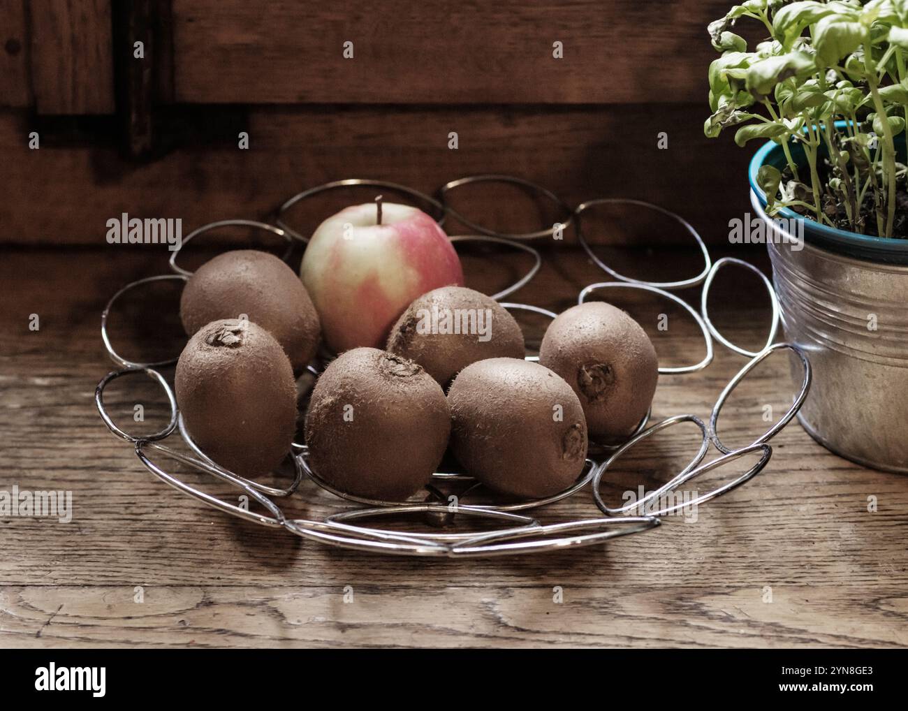 Obst, Stillleben Stockfoto