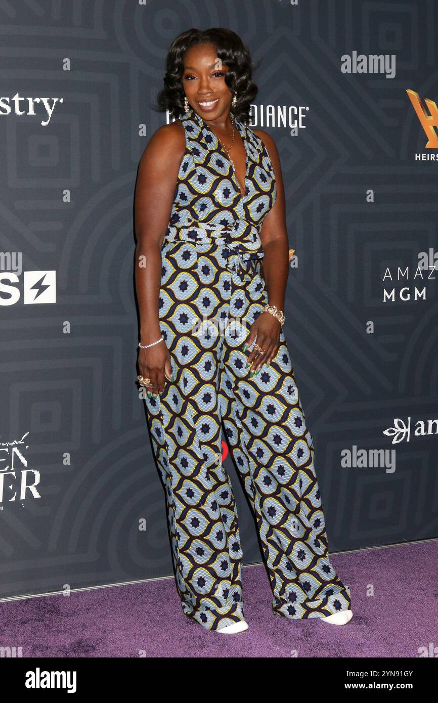 CA. 24. November 2024. Estelle at Arrivals for 7th Annual International Women of Power Awards, Sheraton Grand Los Angeles Hotel, Los Angeles, CA, 24. November 2024. Quelle: Priscilla Grant/Everett Collection/Alamy Live News Stockfoto