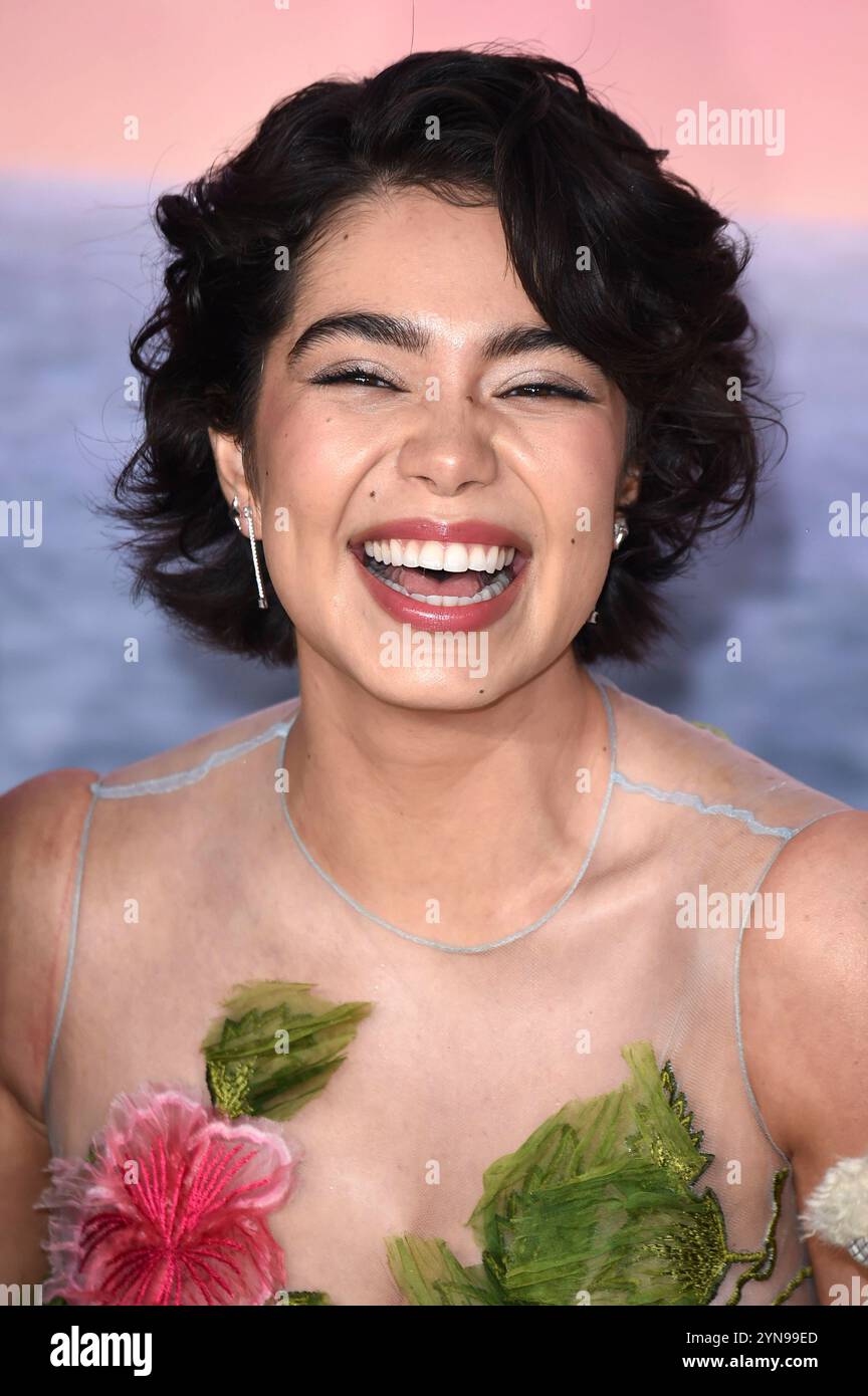 Auli i Cravalho bei der Premiere des Animationsfilms Moana 2 / Vaiana 2 im Cineworld Leicester Square. London, 24.11.2024 *** Auli i Cravalho bei der Premiere des Zeichentrickfilms Moana 2 Vaiana 2 am Cineworld Leicester Square London, 24 11 2024 Foto:XS.xVasx/xFuturexImagex moana 4189 Stockfoto