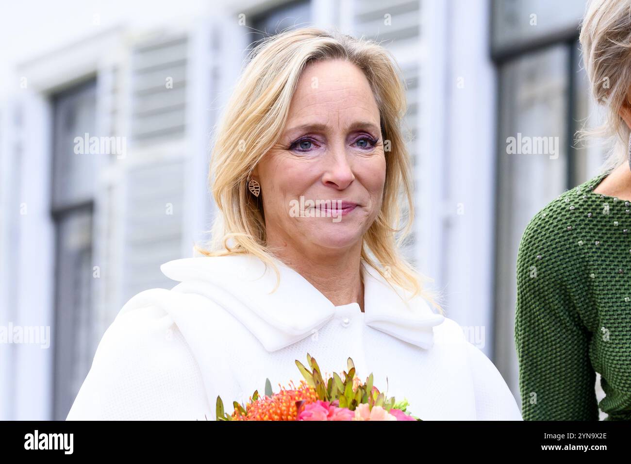 Soestdijk, Niederlande, 2024 2016-11-20 16:36:17 SOESTDIJK, 20-11-2024, Soestdijk Palace, die große Winterausstellung „Shine on Soestdijk“ wird das Leben am Hof in Verbindung mit zeitgenössischer Mode, Kunst und Design ausgiebig zeigen. FOTO: NLBeeld/Patrick van EmstIn dem Foto: Prinzessin Margarita Credit: NL Beeld / Patrick van EMST Stockfoto