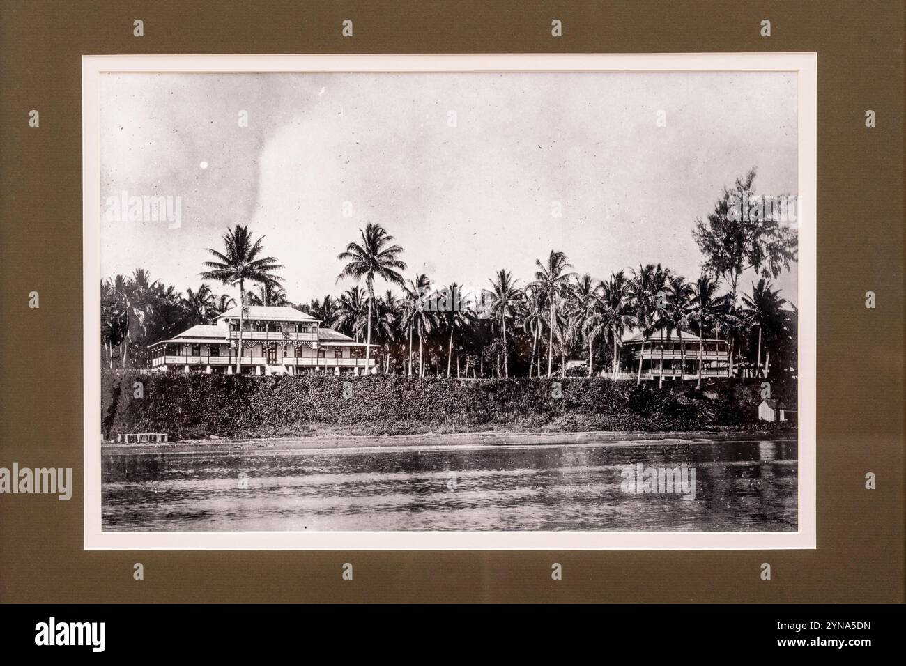 Papua-Neuguinea, Ostneubritisch, historische Fotografie von Rabaul während der deutschen Kolonialzeit Stockfoto