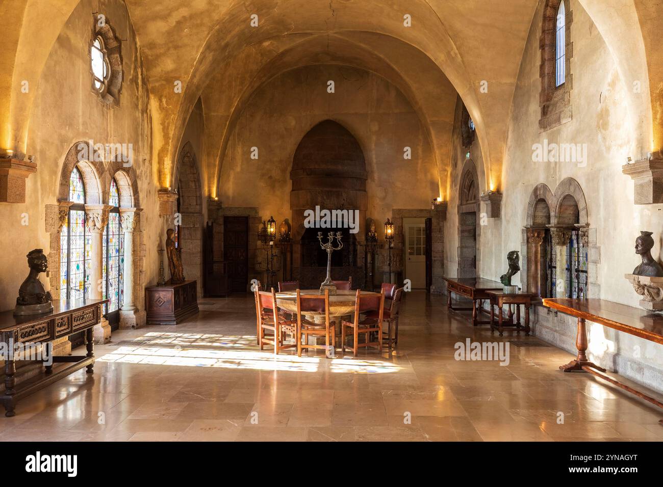Frankreich, Alpes Maritimes (06), Mandelieu La Napoule, Chateau de La Napoule (XII-XIXe siecle) Stockfoto