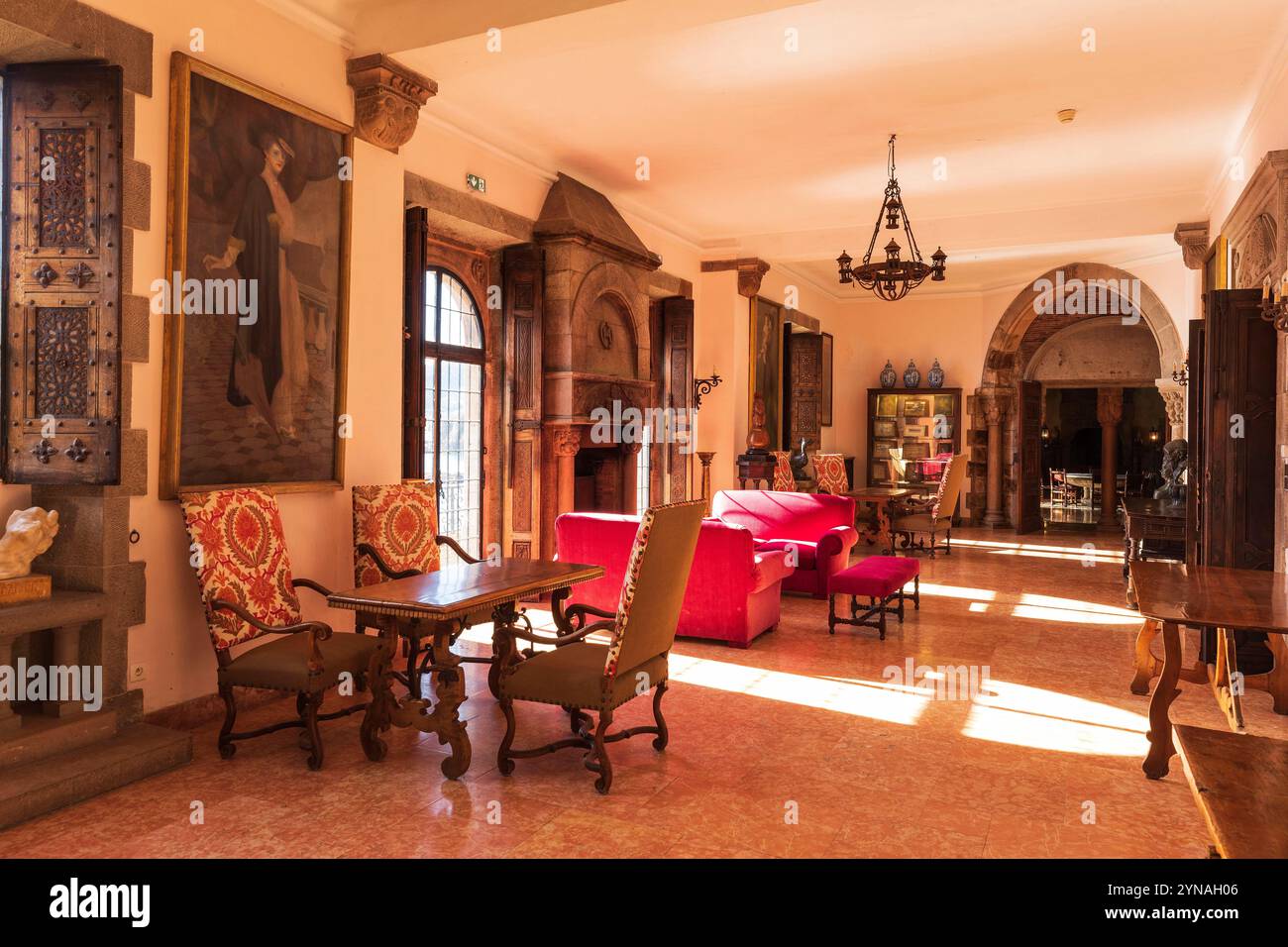 Frankreich, Alpes Maritimes (06), Mandelieu La Napoule, Chateau de La Napoule (XII-XIXe siecle) Stockfoto