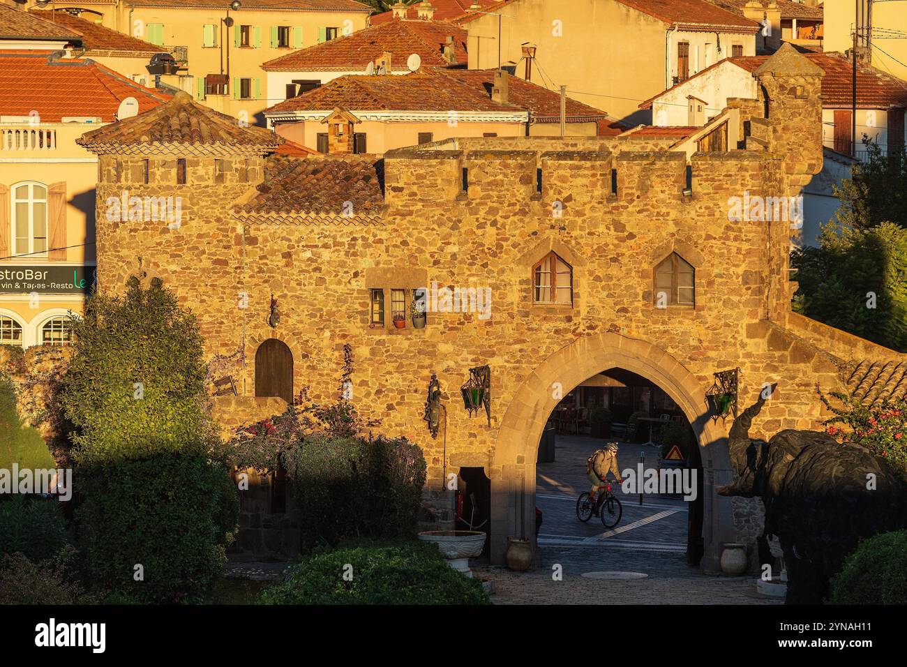 Frankreich, Alpes Maritimes (06), Mandelieu La Napoule, Chateau de La Napoule (XII-XIXe siecle) Stockfoto