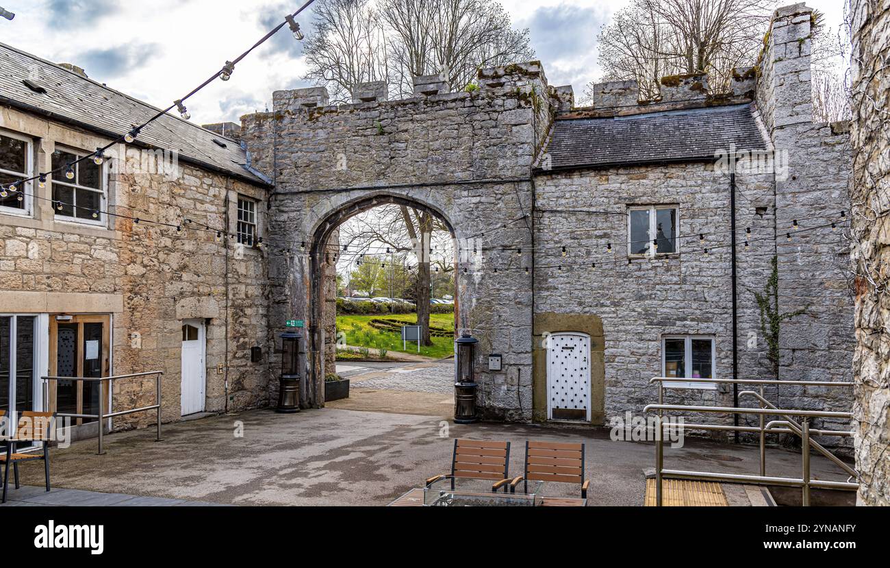 Bodelwyddan Castle in North Wales 2025, Museum in England. Öffnen Stockfoto