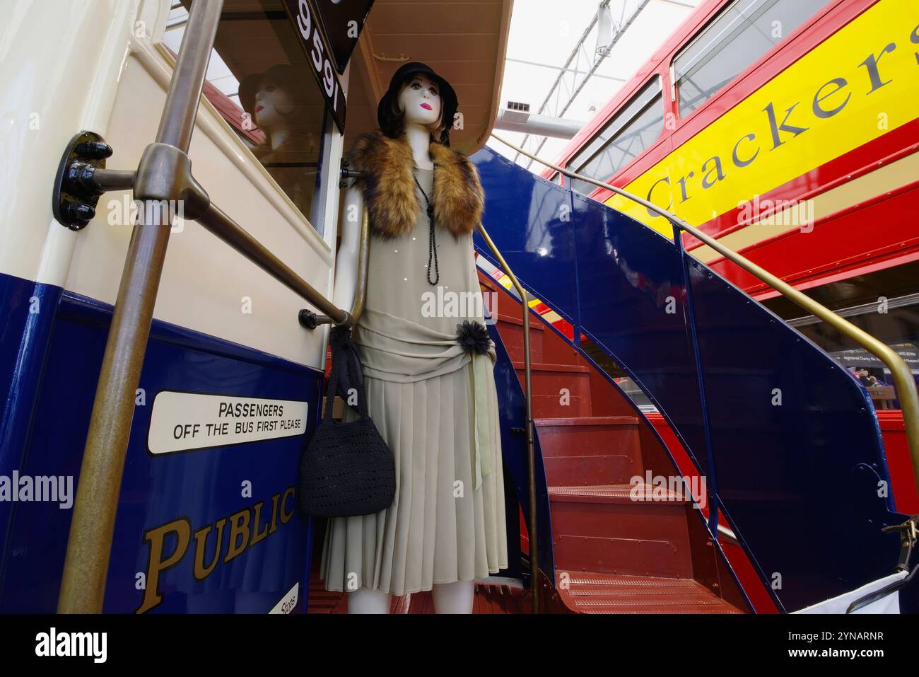 1925, Dennis 4 Ton, London Bus Museum, Brooklands, Weybridge, England, Vereinigtes Königreich. Stockfoto