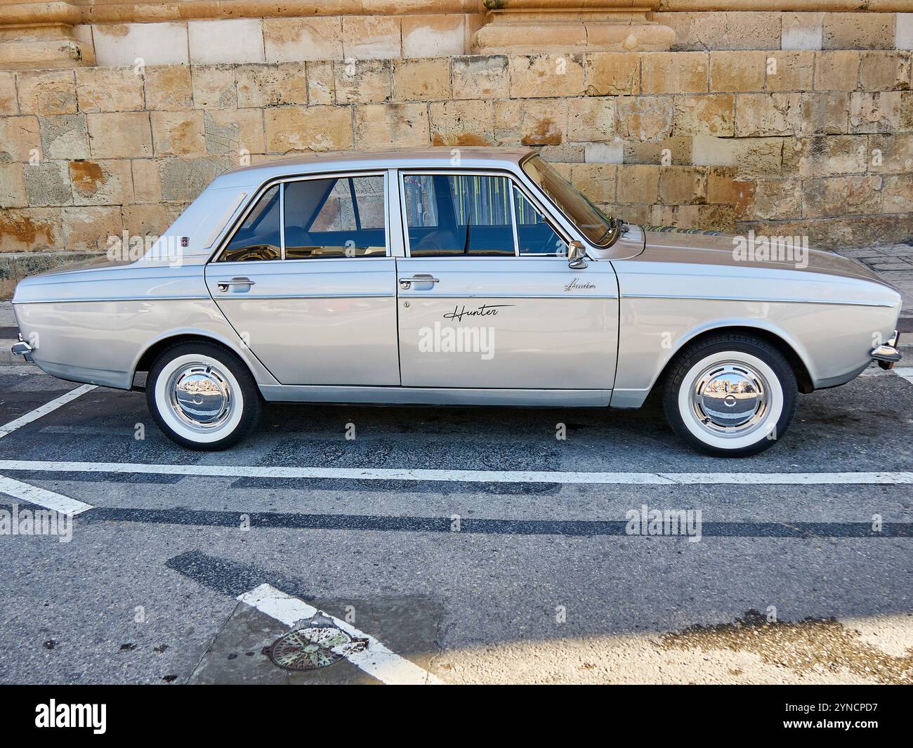 Hillman Hunter – ein mittelgroßer Pkw, der von 1966 bis 1976 unter der britischen Marke Hillman hergestellt wurde Stockfoto