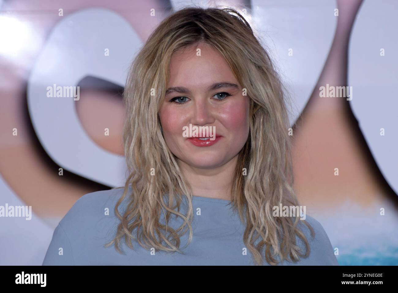 Rom, Italien. November 2024. Stazione Termini, Rom, Italien, 25. November 2024, Emanuela Ionica während des Photocall-Films Disney 'Oceania 2' - News Credit: Live Media Publishing Group/Alamy Live News Stockfoto