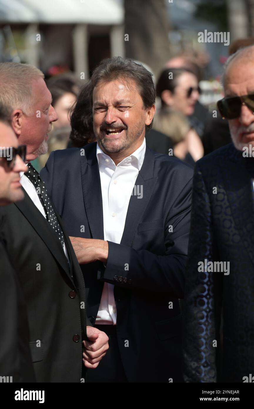 23. Mai: Cannes L’AMOUR OUF Roter Teppich beim 77. Jährlichen Filmfestival von Cannes bei den 77. Filmfestspielen von Cannes 2024. FAMA © Fausto Marci Stockfoto