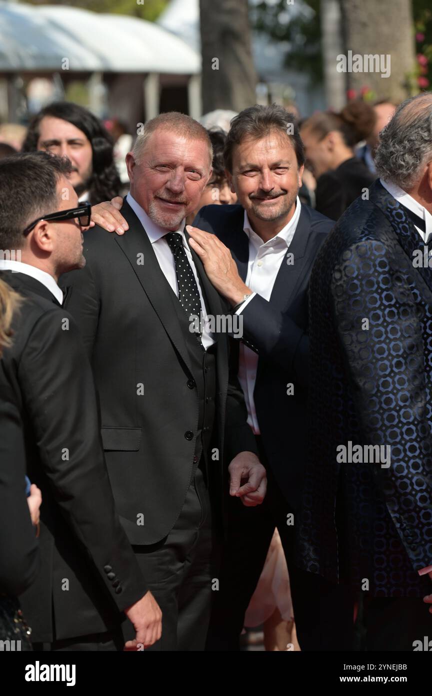 23. Mai: Cannes L’AMOUR OUF Roter Teppich beim 77. Jährlichen Filmfestival von Cannes bei den 77. Filmfestspielen von Cannes 2024. FAMA © Fausto Marci Stockfoto