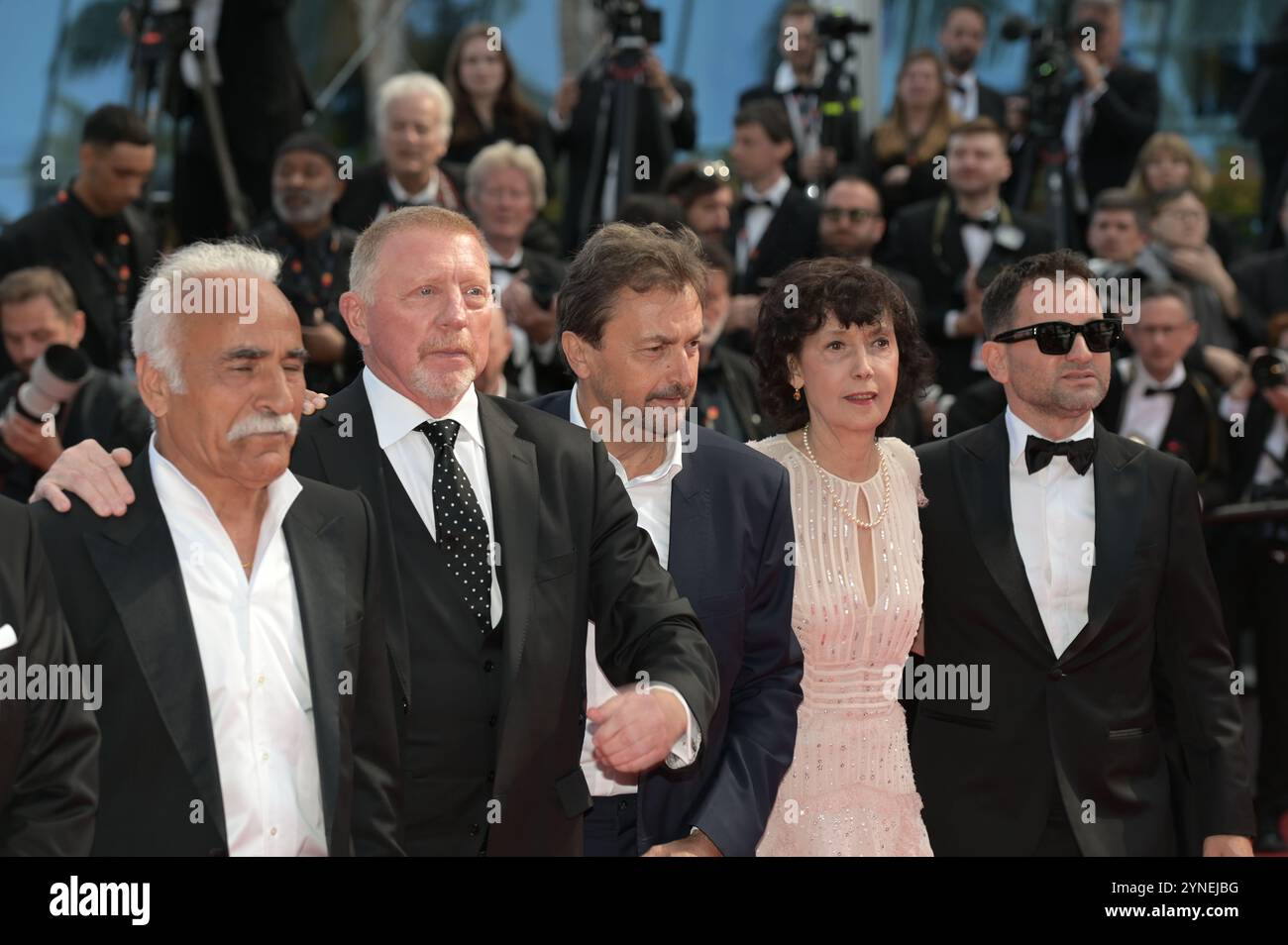 23. Mai: Cannes L’AMOUR OUF Roter Teppich beim 77. Jährlichen Filmfestival von Cannes bei den 77. Filmfestspielen von Cannes 2024. FAMA © Fausto Marci Stockfoto